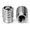 PEZN4 4pcs Aluminium Car Tire Valve Stems Caps Gear shaped Valve For Citroen C1 C2 C3 C4 C5 C6 C8 C4L DS3 DS4 DS5 VTS Auto Accessories