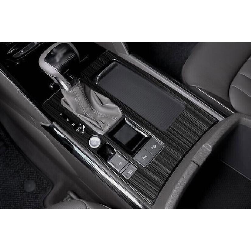 Для VW Teramont Atlas 2018- Черная Сталь Панель Отделки Панели Переключения Передач Центральной Консоли