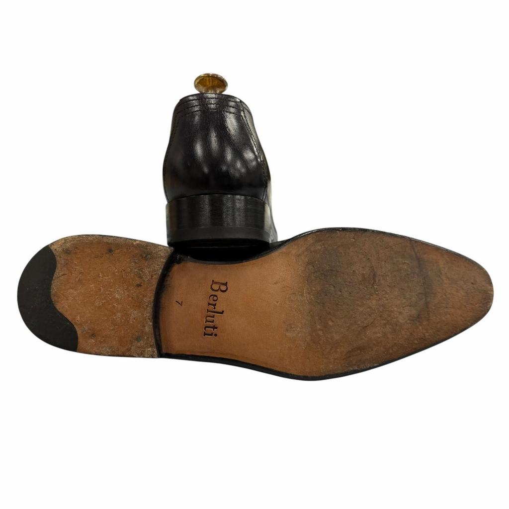Great Berluti loafers ANDY Andy black leather mens 7 Used