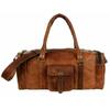 Bag Leather Travel Men Luggage Gym Duffel Vintage Genuine S Overnight Duffle New