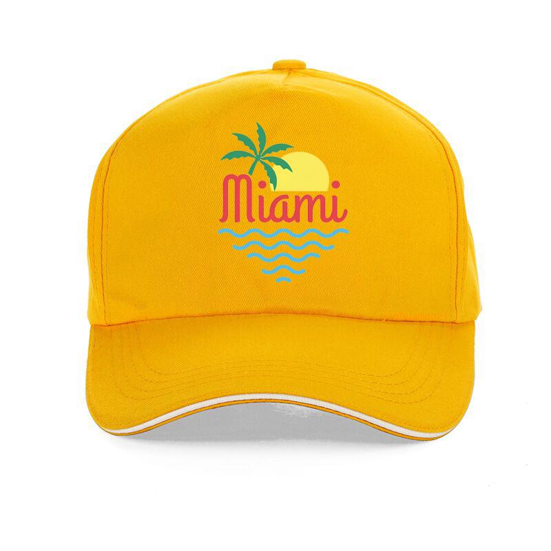 Бейсболки Miami Рождественская шапка Мужчины Женщины Регулируемые Папины кепки Уличная одежда Для улицы Солнцезащитная шляпа