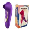 Powerful Sucking Vibrator Female Clitoral Nipple Massager 10 Frequency Vagina Vaccum Stimulator Sex Toys Adult Goods for Women