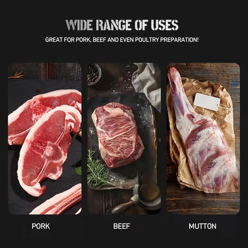 1/2/3 шт. Инструмент для удаления реберной мембраны, Скиннер для ребер, Инструмент из нержавеющей стали для подготовки ребер для легкого удаления мембраны, Аксессуары для барбекю