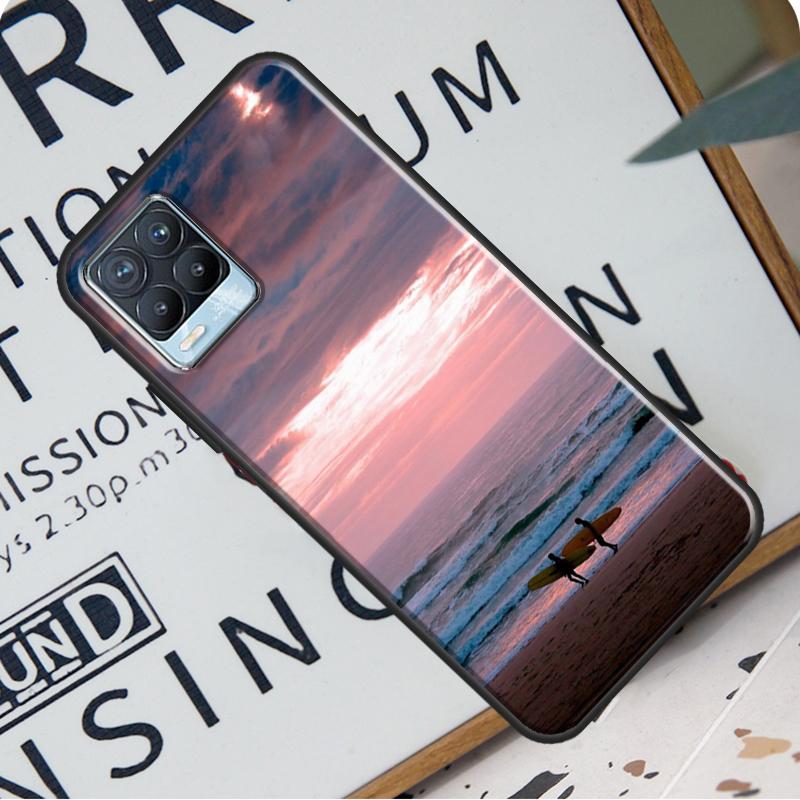 Чехол Surfer Surf Hang Loose Shaka для Realme C21 C11 C15 GT Neo2 Master 8 Pro 8i OnePlus 9 Pro 8T 9R Nord2 Coque Cover