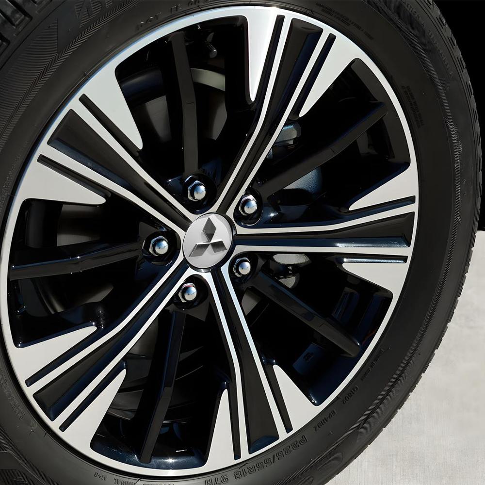 4PCS 60mm Car Wheel Center Hub Emblem Stickers Tire Rim Cover Accessories For Mitsubishi ASX Lancer Pajero Outlander L200 Triton