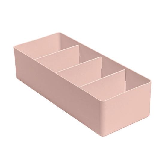 Adjustable Drawer Divider Box Multi-Compartment Drawer Organizer Desk Storage Box with Removable Dividers for Cosmetics Snacks