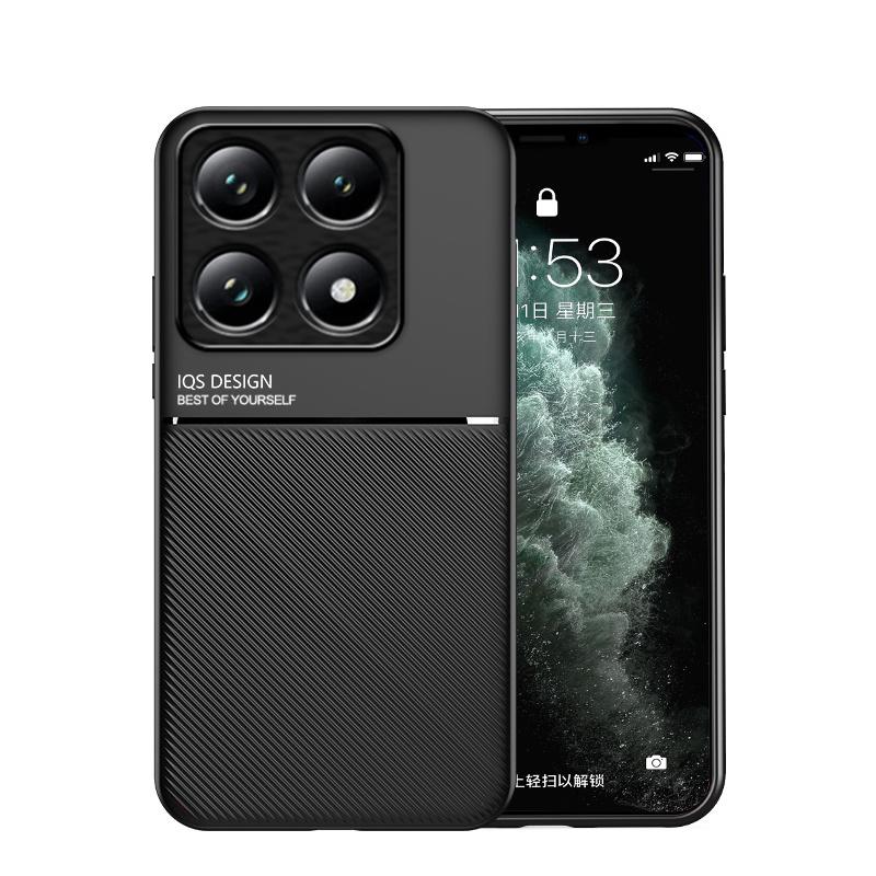 Роскошный кожаный мягкий каркасный чехол для Xiaomi 14T Pro Mi14T силиконовый защитный автомобильный магнитный чехол для Xiomi14T 14 T 14TPro Coque
