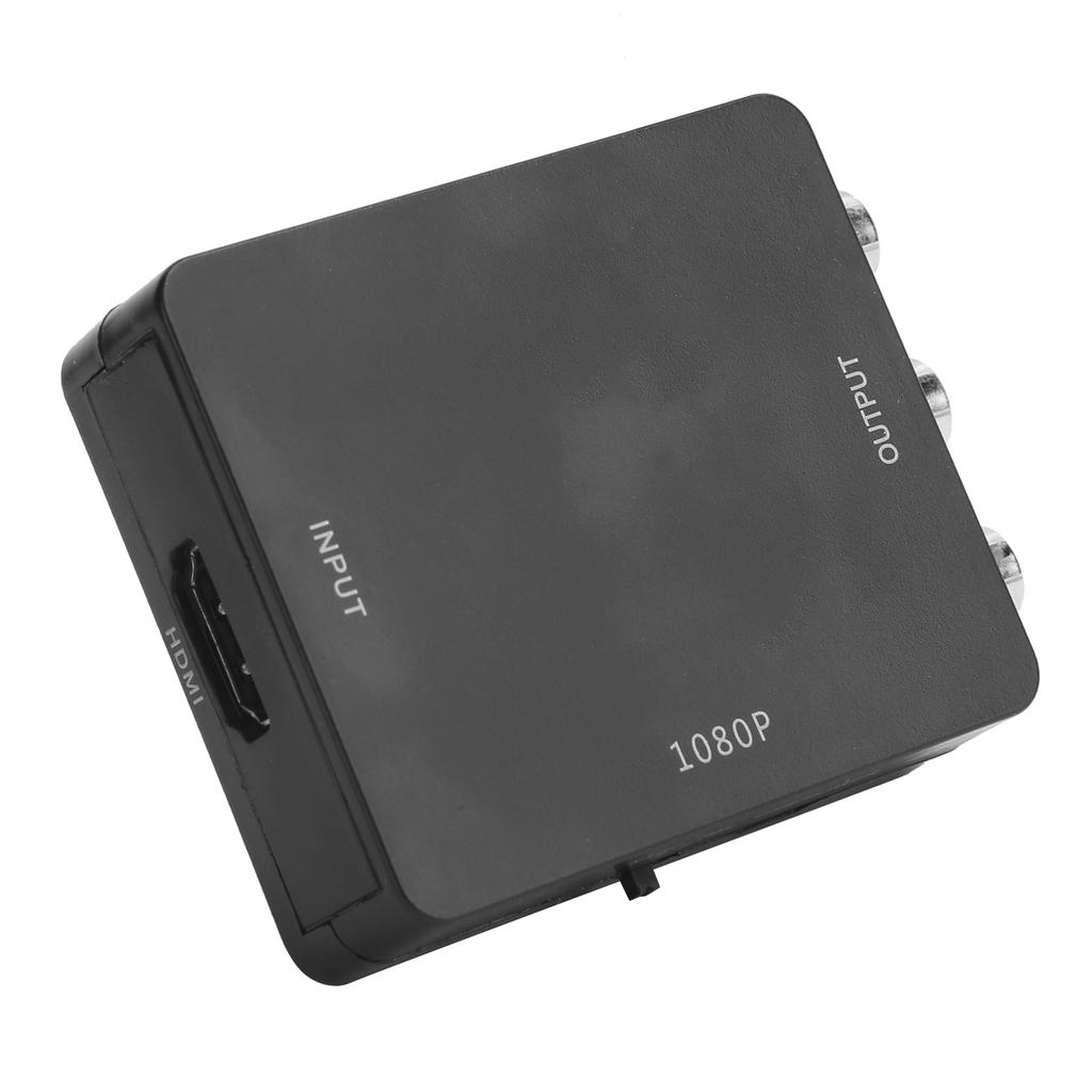 Интерфейс мультимедиа высокой четкости в AV-конвертер без драйвера Видео адаптер 1080PЧерный