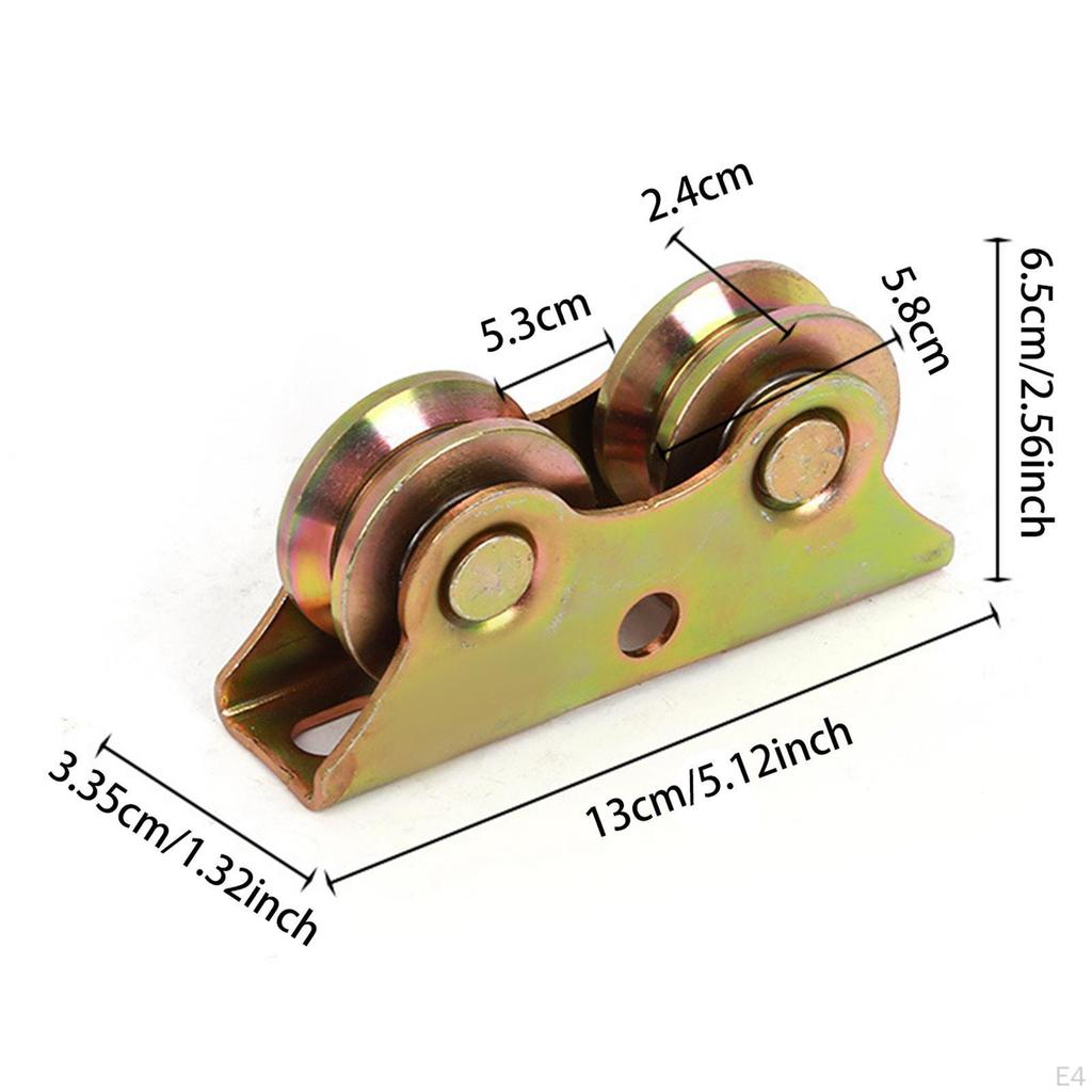 Bearing Equipped V Groove Wheel Pulley for Sliding Door Roller Floor Guide