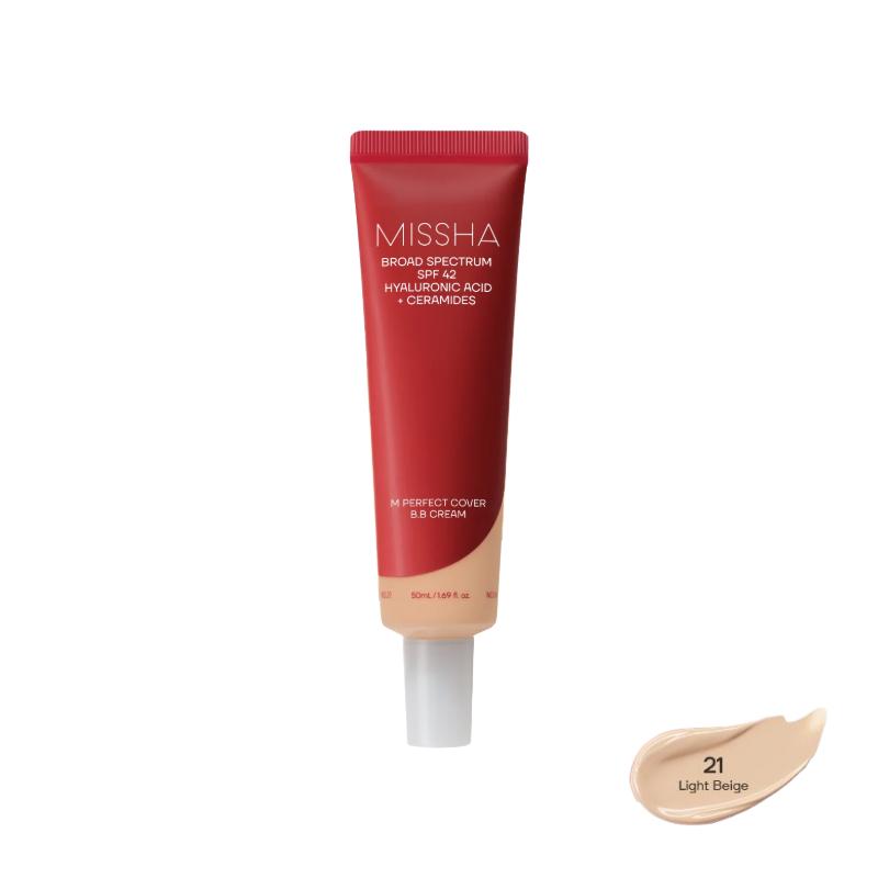[MISSHA] BB крем с SPF42, экстрактами розмарина и ромашки, №23, 50мл