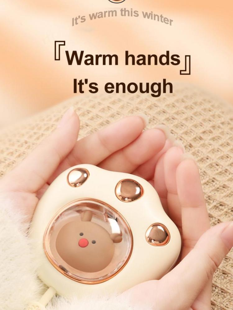 Multi-Function Winter Arm Warmers Pocket Electric Portable Hand Warmer 2400Mah Usb Charge Power Bank Pocket Hand Warmer