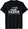 Футболка с надписью Fader Dictator Аудиоинженер Запись Звукорежиссер