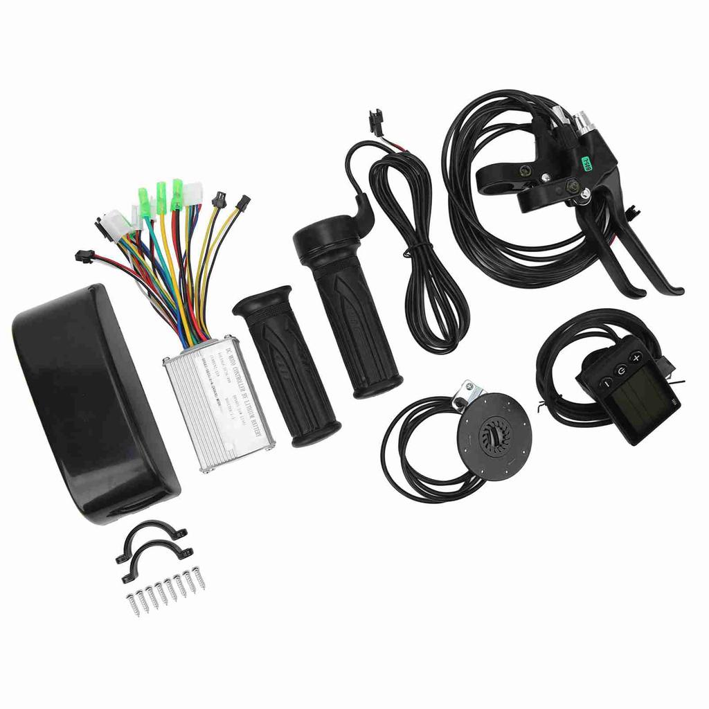 15A контроллер S866 панель тормозная ручка и поворотная рукоятка комплект для переоборудования электрического велосипеда на 250 Вт