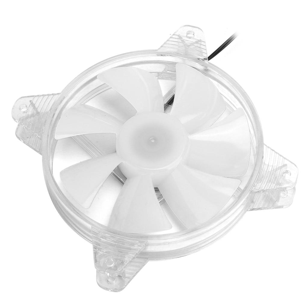 Computer Cooling Fan 4 Pin Colorful LED High Performance with Hydraulic Bearing 120mmBlue