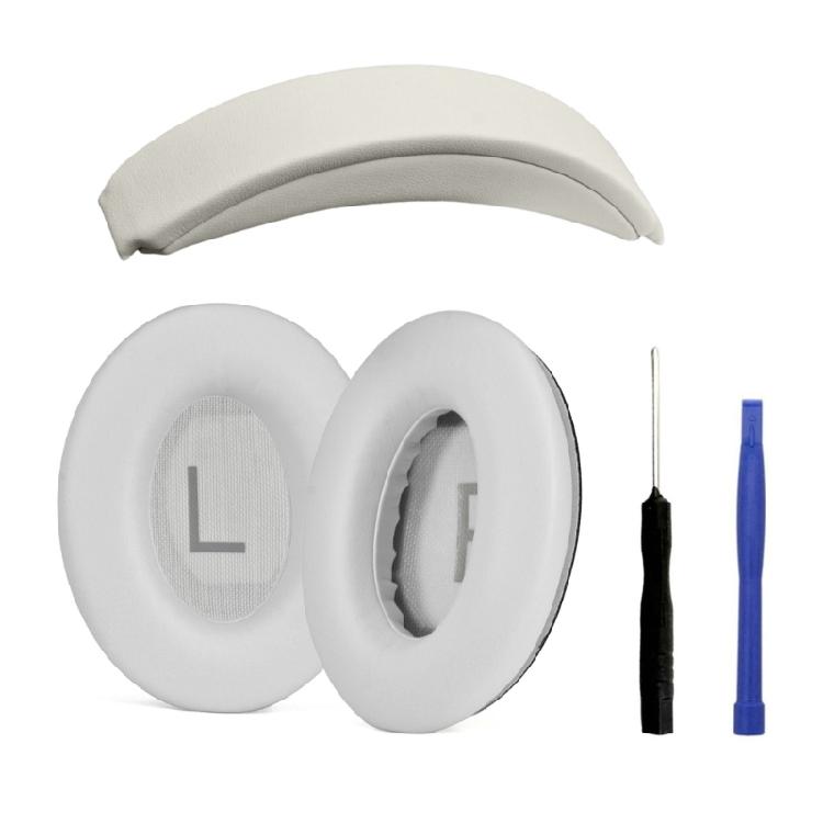Сменные амбушюры и оголовье для беспроводных наушников QC45 QC35 Легко установить Качественная амбушюра из пены с эффектом памяти