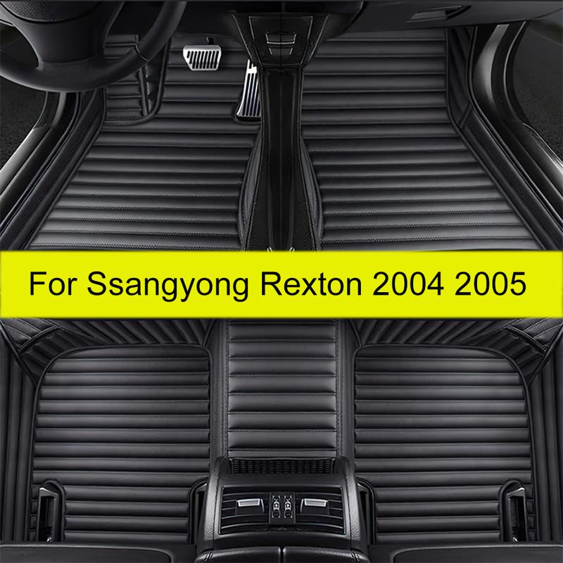 Автомобильные коврики для Ssangyong Rexton 2004 2005 автомобильные коврики для ног автомобильное ковровое покрытие
