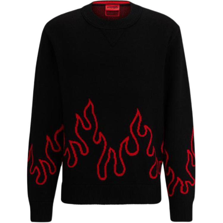 HUGO BOSS SS24 Sweater Men's Black 50504406-001