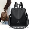 Women's Anti-Theft Multifunction Backpacks Solid Color Nylon Simplicity Feminine Shoulder Bag Leisure Travel Bags Fashion New