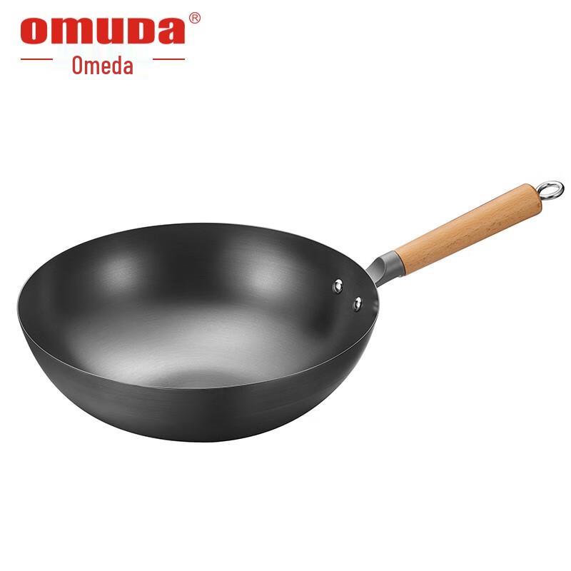 Китайский железный вок Oumeida Guojiang Series 32 см