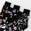 Halloween Socks Personalized Cotton Socks Men And Women Pumpkin Skull Cartoon Tube Socks Trend Long