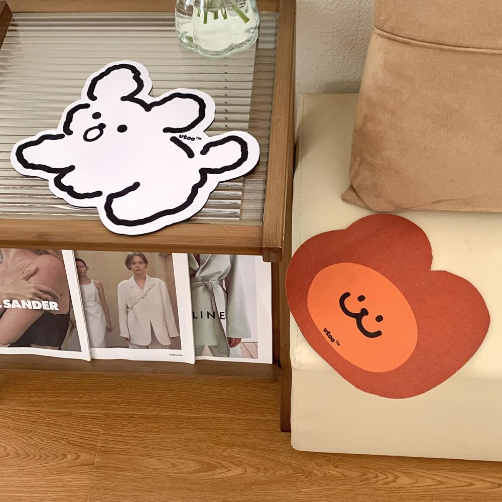 Мультяшный коврик для мыши с животными Водонепроницаемый коврик для мыши Удобный настольный коврик для клавиатуры Дом