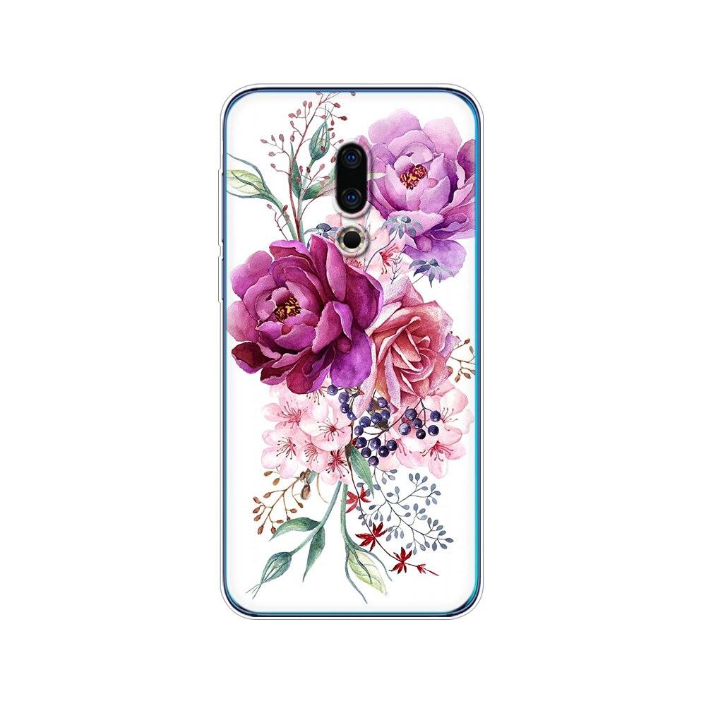 Чехол для Meizu 16th, 6,0 дюйма, силиконовый чехол для Meizu 16th Plus, чехол 6,5 дюйма, мягкий чехол из ТПУ, чехол с рисунком, зима, снег, Рождество
