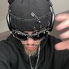Стильные солнцезащитные очки с заклепками и защитой UV380 для женщин, мужчин, унисекс, для повседневного ношения, очки, реквизит для танцевального шоу