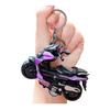 Keychain Pendant Motorbike Charm Zinc Alloy Anti-Detachable Hook Keyring Backpack Accessory Decompression
