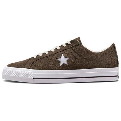 One Star Pro противоскользящие прочные низкие кроссовки для скейтбординга унисекс коричневые белые A03671C