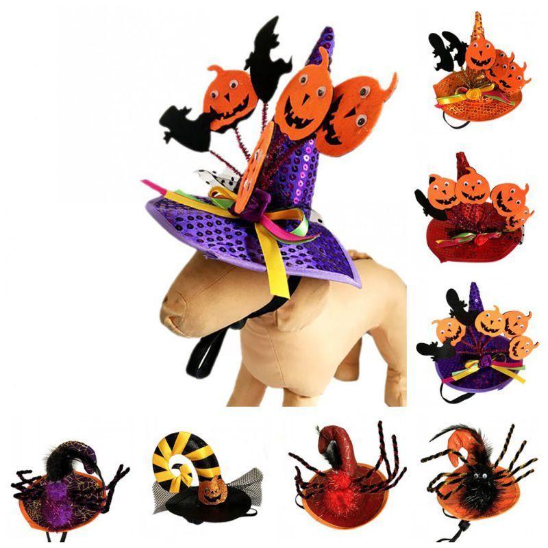 Witch Halloween Hat For Dog Cat Pet Party Fancy Dress Up Costume Accessories