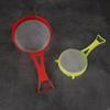 4Pcs/Set Plastic Scoop Strainer Fine Mesh Colander Baking Tool Flour Sieve  Icing Sugar