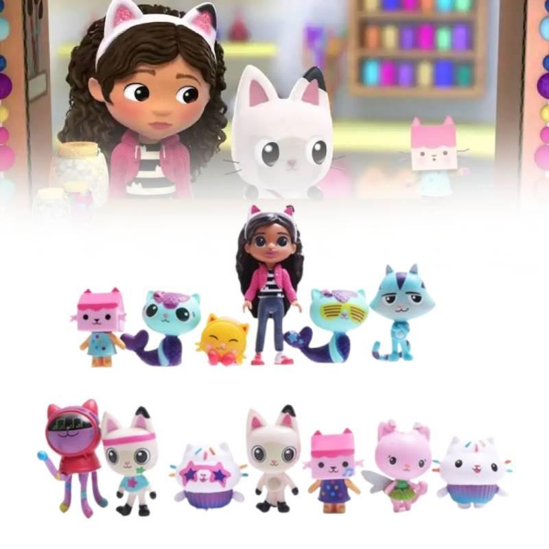 Набор из 13 фигурок «Кукольный домик Габби» для творческой игры и декора