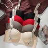 Women's Push Up Bra Seamless Comfortable Wireless Padded Plunge Bras