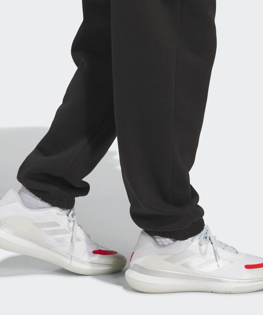 Флисовые спортивные штаны Adidas для баскетбола - Черный / Jx5595