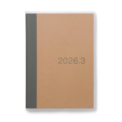 MUJI Ежемесячный планировщик, начинающийся с марта, A6 76418733 Понедельники, 2026, Размер,