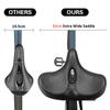 Wide Bike Saddle Oversized Bike Seat Comfortable Mountain Bicycle Cushion Pad Waterproof Cycle Seat
