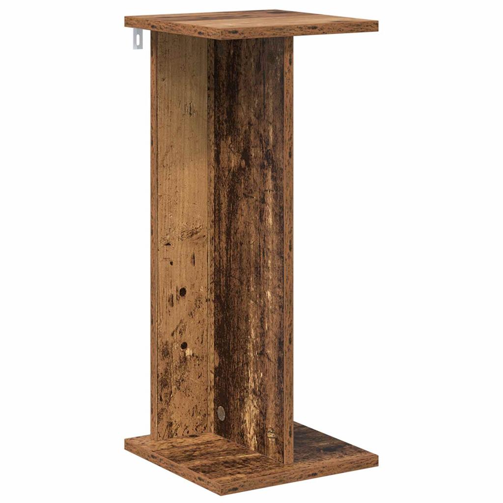 Plant Stand Rustic Wood Look 25 x 25.5 x 60.5 cm Engineered Wood