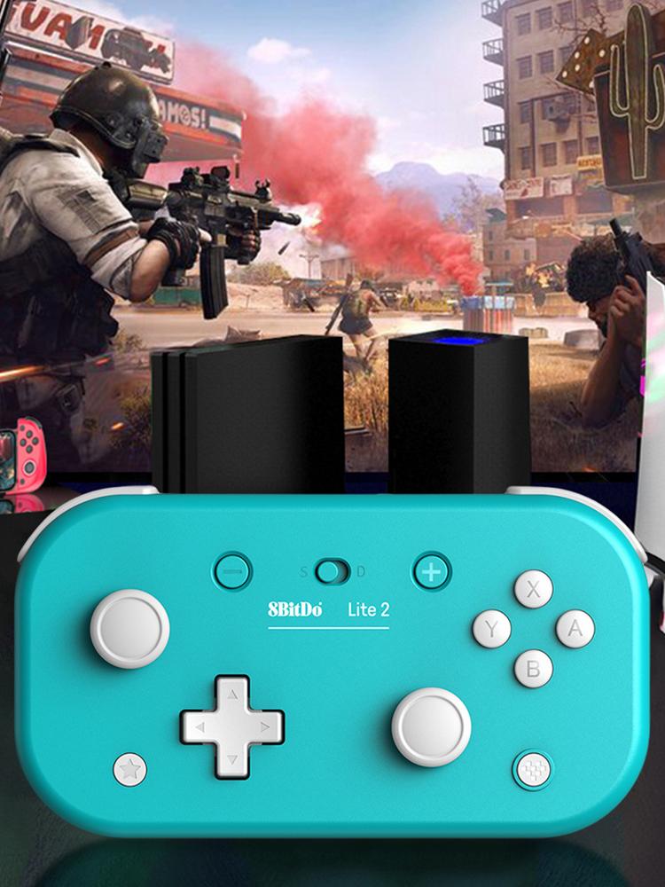 8BitDo Lite 2 BT Gamepad with Motion Controls Linear Motors Vibration Game Controller Wireless Controller for Switch