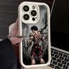 Чехол для телефона iPhone 17 Air 16E 15 16 Pro Max Аниме-чехол Baki the Grappler 14 Plus 13 12 Mini Мягкий силиконовый чехол Fundas