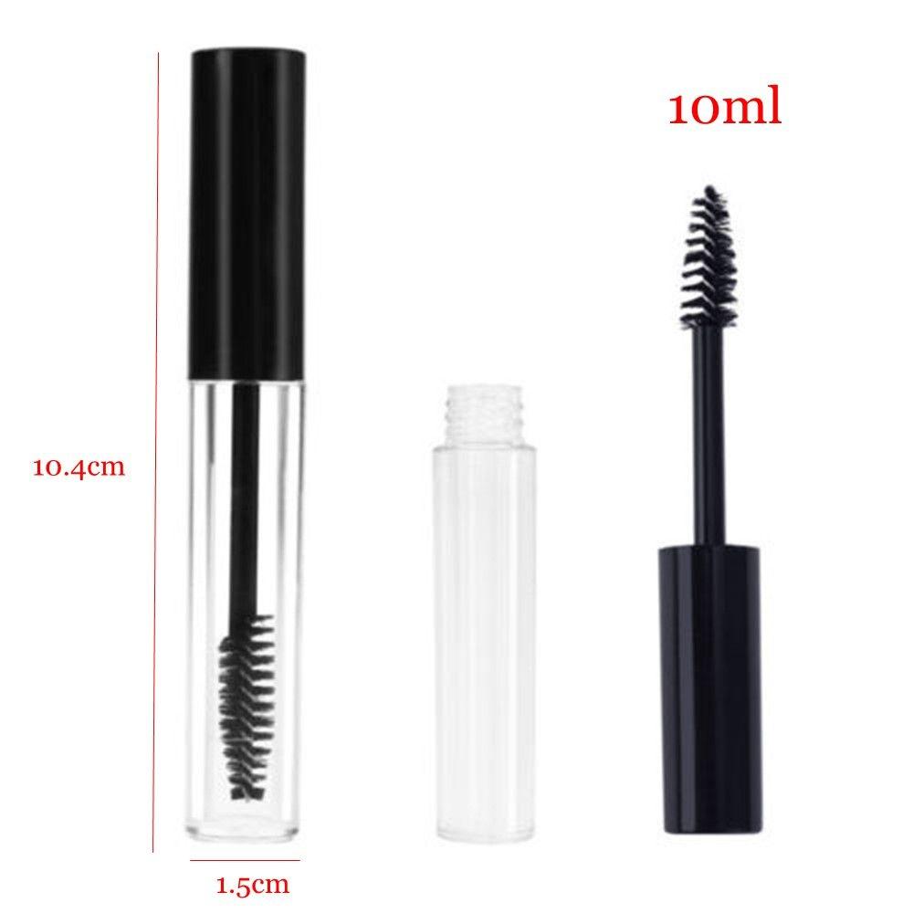 1 шт., 10 мл, пустой полезный инструмент для макияжа, тюбик для туши с кистью для ресниц, контейнер для ресниц, многоразовые бутылки