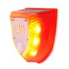 Solar Sound and Light Alarm Motion Sensor 110DB Sound Alert LED Flash Warning Strobe Security Alarm System for House