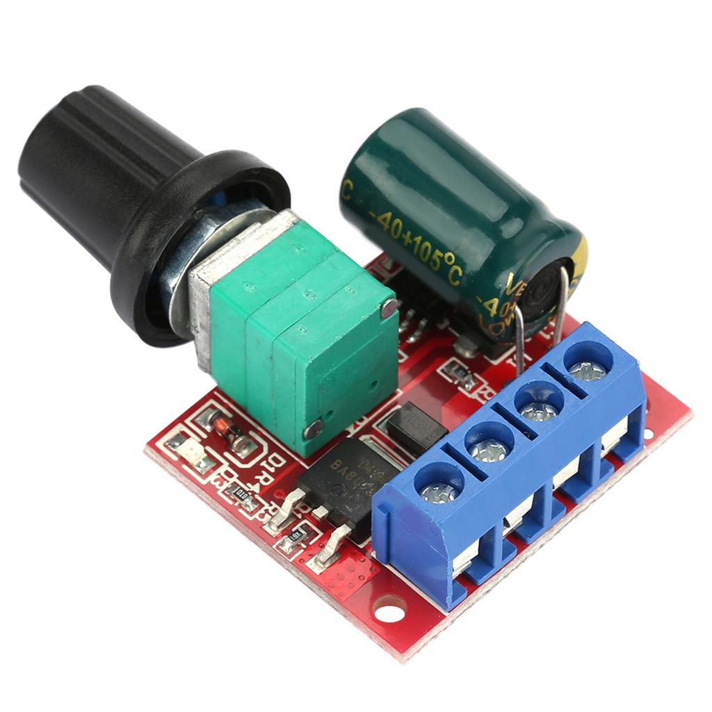 5V28V 5A PWM DC Motor Speed Control Switch Controller Volt Regulator LED Dimmer