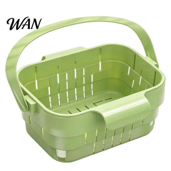 Water Drainage Sink Basket Kitchen Drain Basket, Corner Food Scrap Collector, Waste Durable Easy-Clean Utility for Fruits Vegetables Trap