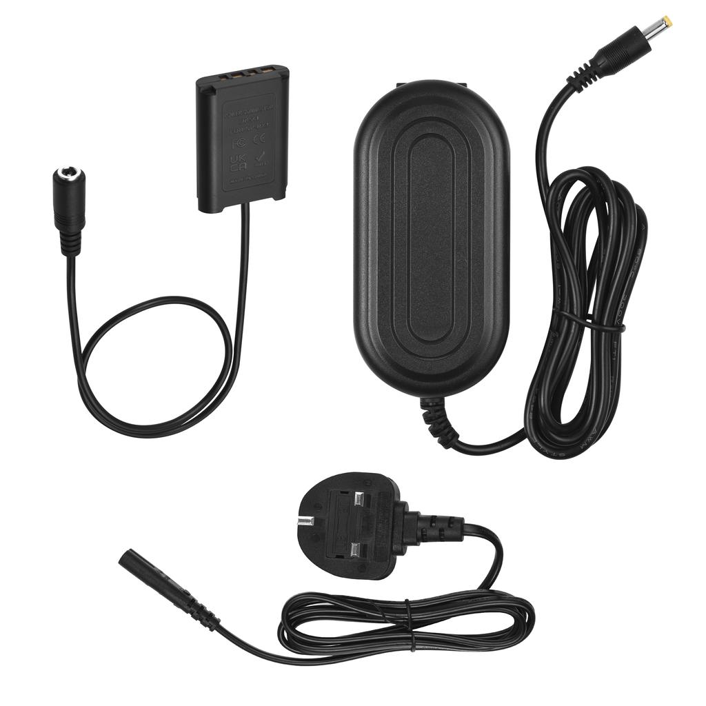 Andoer DK-X1 Адаптер переменного тока NP-BX1 Имитатор аккумулятора Комплект адаптера постоянного тока Замена аксессуаров для Sony