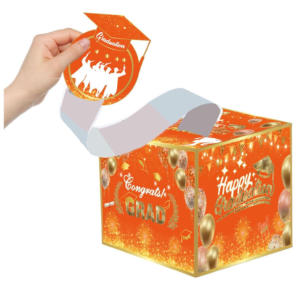 Копилка для выпускников, Подарочная коробка для денег, Подарочная коробка для денег, Черный зажим для денег, Набор для наличных и выдвижных карточек «Сделай сам», Подарочная коробка для выпускников