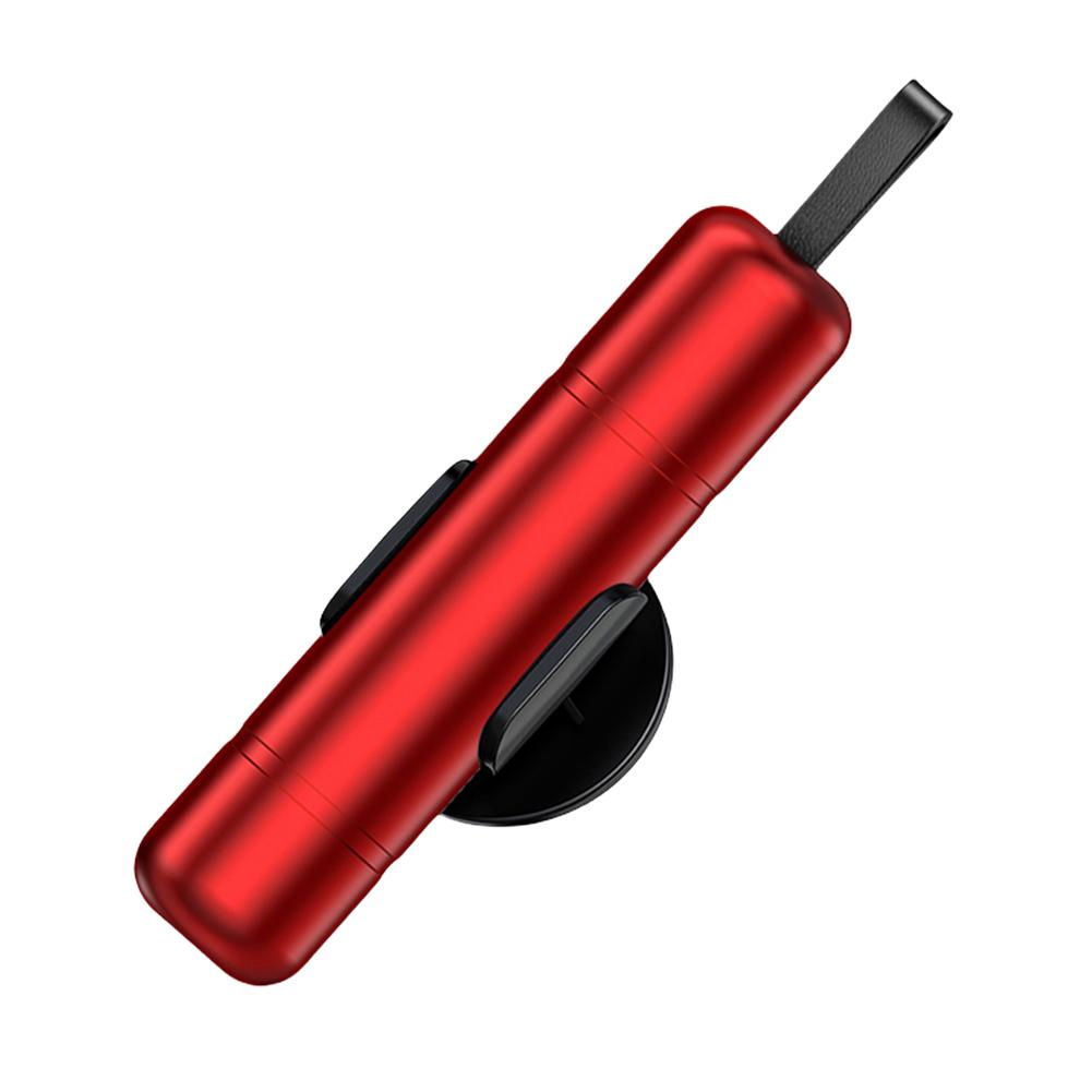 Car Safety Hammer Auto Emergency Glass Window Breaker Seat Belt Cutter Aluminum Alloy Life-Saving Car Emergency Escape Hammer