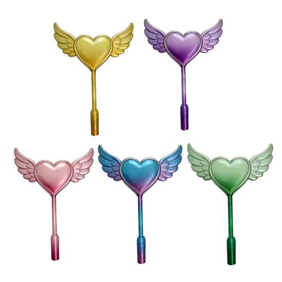Credit Card Wand 3D Printed Tap to Pay Wand Heart with Wings Wand Contactless Payment Card Holder Gift for Kids