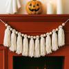 Halloween Creative Hand-woven Tassel Flag Wall Bedroom Decoration Pendant