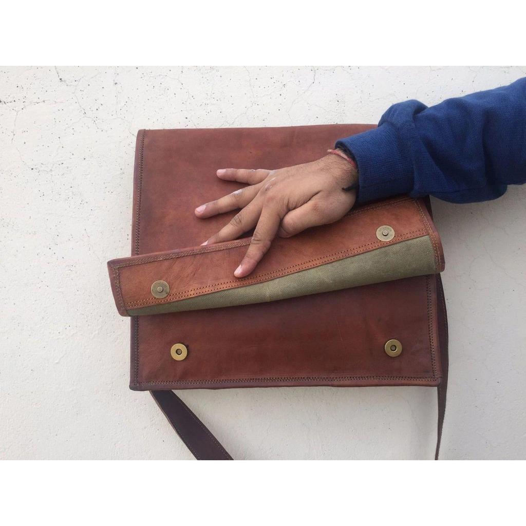 Кожаная сумка Винтажная Сумка-мессенджер На плечо Мужская Сумка-сатчел S Сумка-портфель для ноутбука Школьная