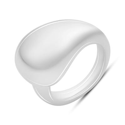 Серебряное кольцо с без камней, вес изделия 3,67 гр (2185871)